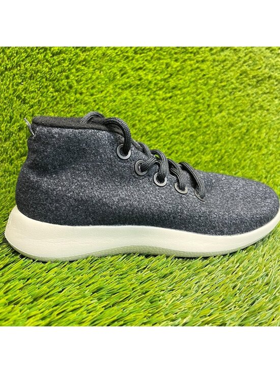 Allbirds Shoes - Allbirds Wool Runner Up Mizzles Womens Size 8 Black White Running Shoes Sneakers